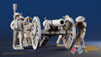 CSA artillery firing miniature figures variant 2 view 1