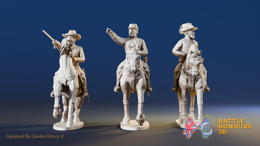 Confederate - Assorted Mounted Colonels