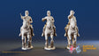 CSA cavalry galloping command forage alternate view