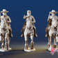 CSA cavalry galloping pistol miniature figures