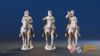CSA cavalry trotting command forage alternate view