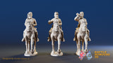 CSA cavalry trotting command forage alternate view