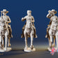 CSA cavalry trotting command miniature figures variant 1