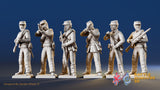 CSA firing line kepi miniature figures variant 1