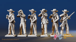 CSA firing line miniature figures variant 1