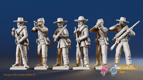 CSA firing line miniature figures variant 2
