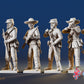 CSA firing line miniature figures variant 6