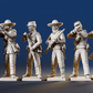 CSA firing line miniature figures variant 9 rear view