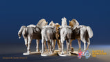 CSA horse holder with hat and horses miniature figures view 2