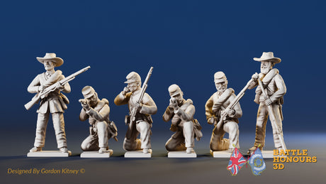 CSA infantry skirmish forage alternate view