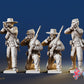 Confederate infantry skirmish figures, variant 10