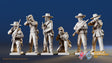 CSA infantry skirmish miniature figures variant 2
