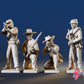 Confederate infantry skirmish figures, variant 3