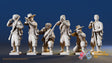 Confederate Zouave infantry skirmishing figures, variant 1
