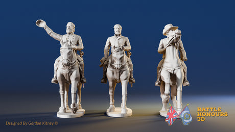 CSA Jackson Lee Stuart miniature figures