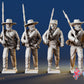 Confederate right shoulder shift marching infantry with mixed headdress, variant 3