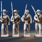 CSA right shoulder shift marching infantry mixed headdress variant 4 rear view