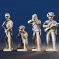 CSA Virginia dismounted skirmish miniature figures rear view