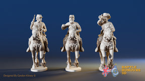 CSA Virginia galloping command miniature figures variant 1