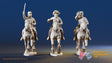 CSA Virginia galloping command miniature figures variant 2
