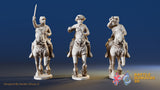 CSA Virginia galloping command miniature figures variant 2