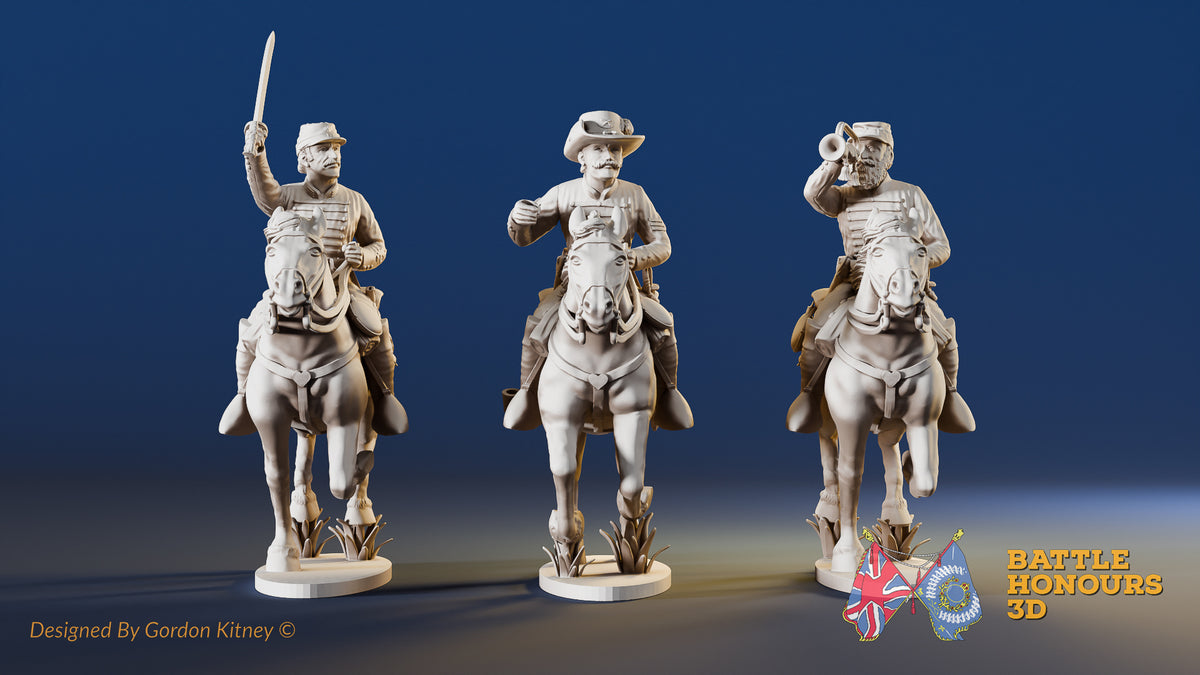 CSA Virginia galloping command miniature figures variant 2