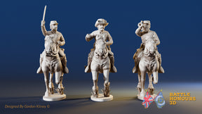 CSA Virginia galloping command miniature figures variant 2