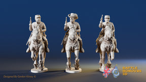 CSA Virginia galloping pistols miniature figures