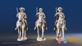 CSA Virginia trotting carbines miniature figures