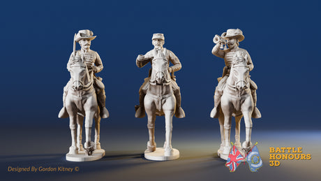 CSA Virginia trotting command miniature figures variant 1