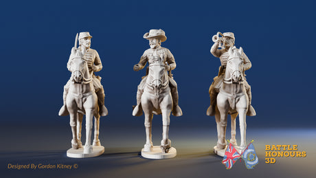CSA Virginia trotting command miniature figures variant 2