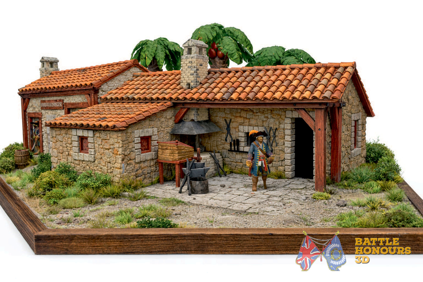 Colonial Caribbean Blacksmith Forge Terrain