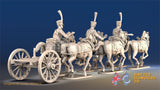 French artillery train shako galloping view 2