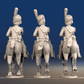 Napoleonic French Elite Dragoons - Bearskin Galloping