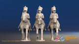 French Chasseur Cheval campaign dress trotting alternate view