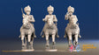 French Chasseur Cheval command campaign dress galloping alternate view