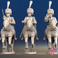 French Chasseur à Cheval Command Full Dress Galloping Set 1