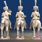 French Chasseur à Cheval Command Full Dress Trotting Set 1