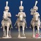 French Chasseur à Cheval Command Full Dress Trotting Set 1