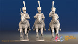 French Chasseur Cheval command galloping set 2