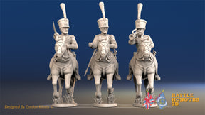French Chasseur Cheval command galloping set 2