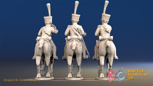 French Chasseur à Cheval Command Galloping Set 2