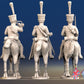 French Chasseur à Cheval Command Trotting Set 2