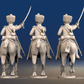 French Elite Chasseurs à Cheval campaign dress galloping set 2 rear view