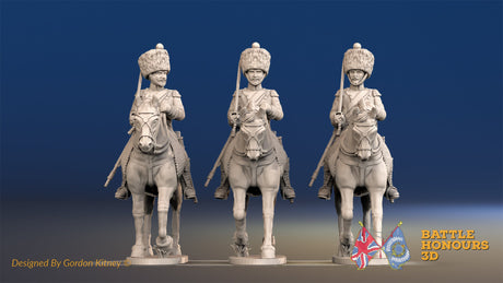 French Chasseur Cheval elite campaign dress trotting set 1 alternate view