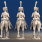 French Elite Chasseurs à Cheval campaign dress trotting set 2 rear view