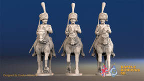 French Chasseur Cheval elite campaign dress trotting set 2 alternate view
