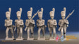 French dismounted Dragoon elite advancing set 2 alternate view