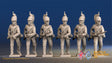 French dismounted Dragoon advancing set 1 alternate view