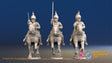 French Dragoon covered galloping set 1 alternate view